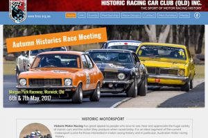 New Historic Racing Car Club Queensland Website