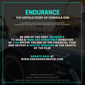 Endurance Film EOFY Donation