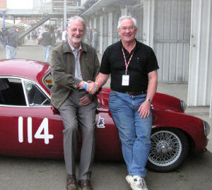 Brian Caldersmith with John Whitmore