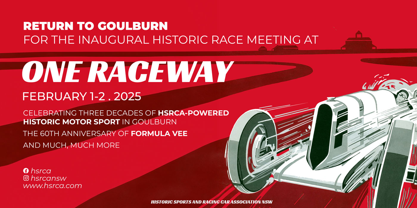 2025 Return to Goulburn One Raceway Historic Race Meeting