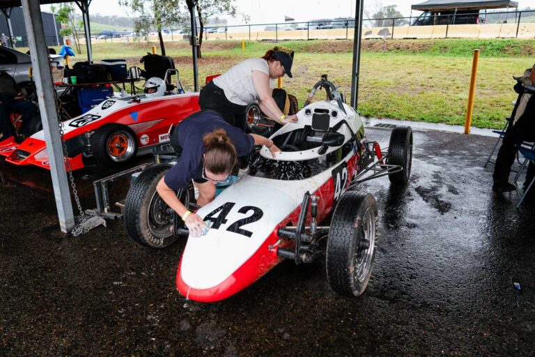 Formula Vee in the 2024 Summer Festival Historic Sports and Racing