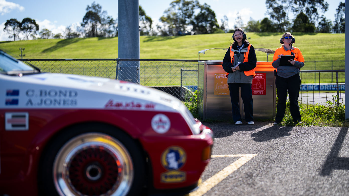 Volunteers at the 2025 HSRCA Sydney Classic