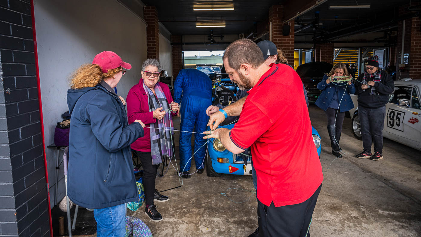 Pits & paddock at the Sydney Classic