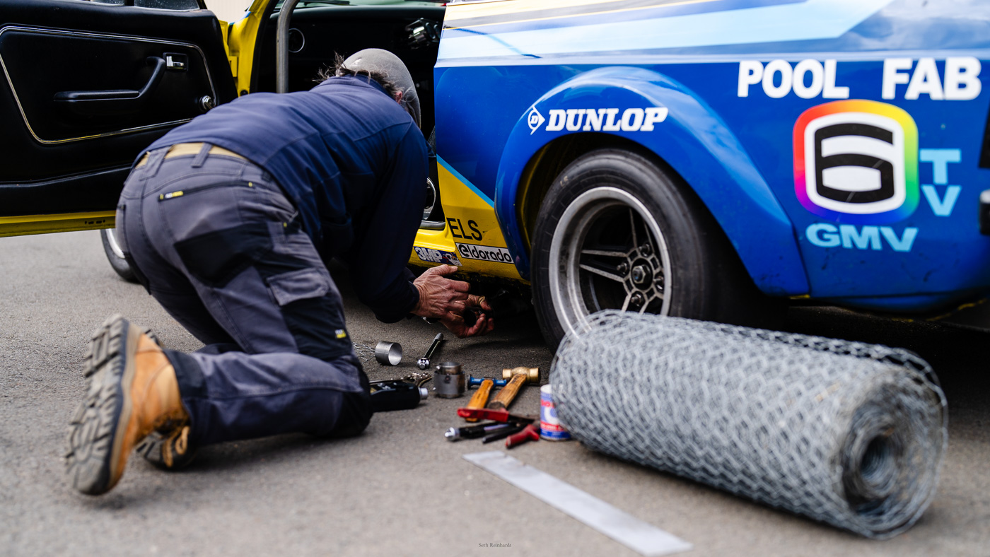 Nick Mansell helping manage noise levels