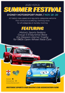 2025 HSRCA Summer Festival Poster